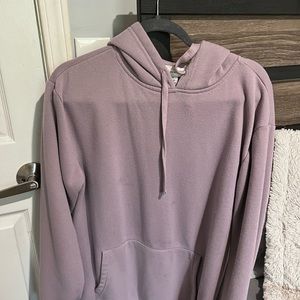 purple hoodie